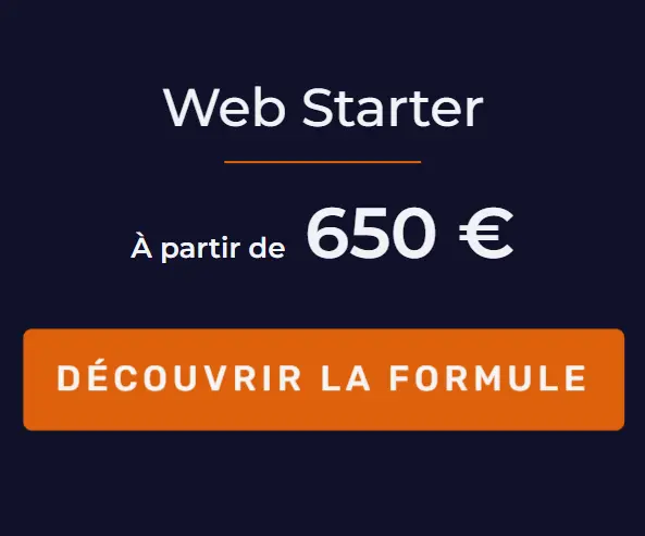 Formule site Web Starter